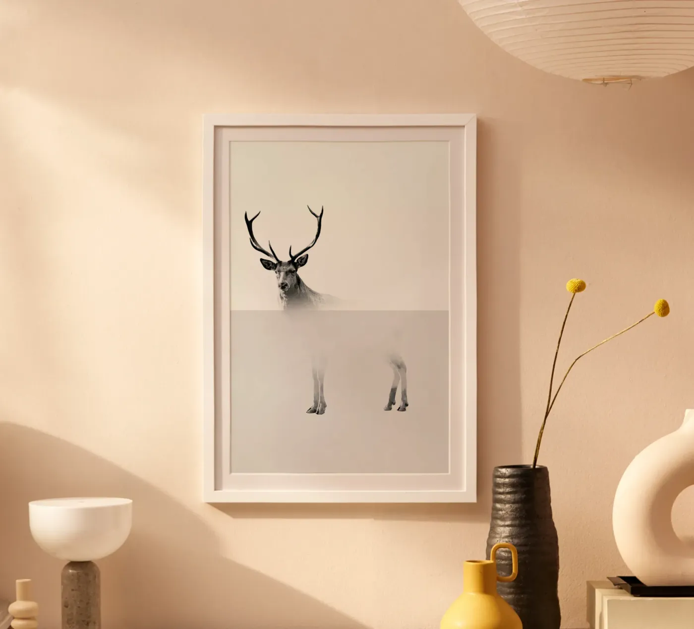 Deer poster van The Wall Shop