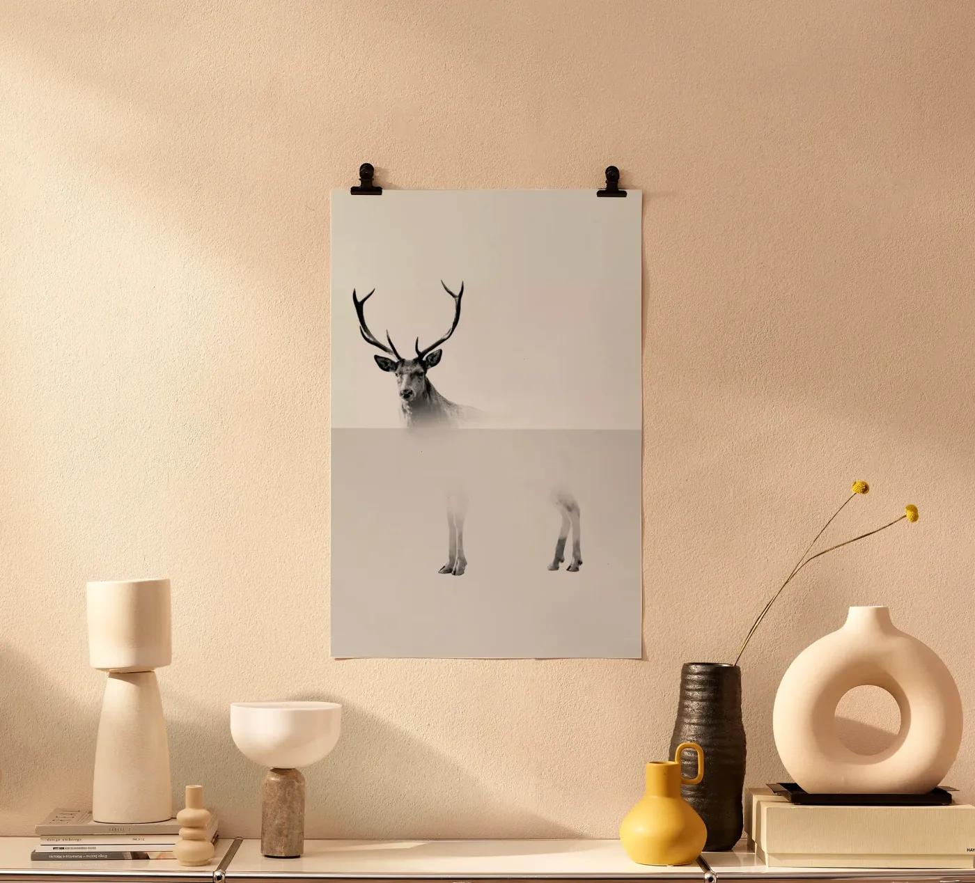 Deer poster van The Wall Shop