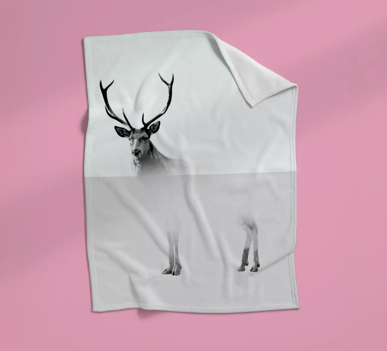 Deer fleecedeken van The Wall Shop