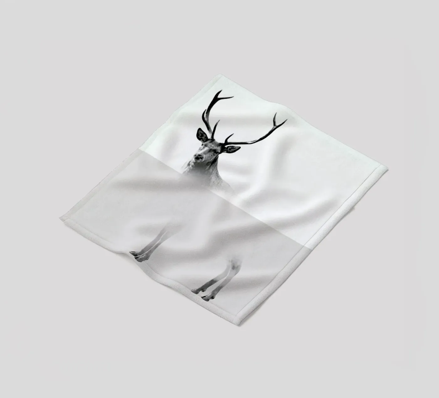 Deer Fleecedecke von The Wall Shop