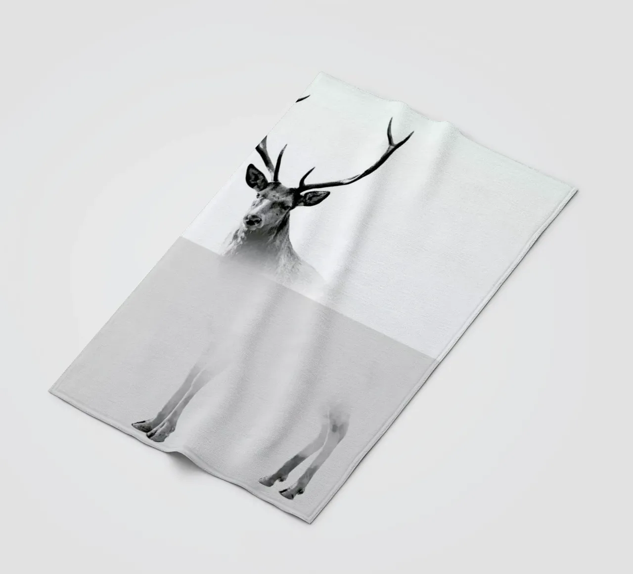 Deer fleecedeken van The Wall Shop