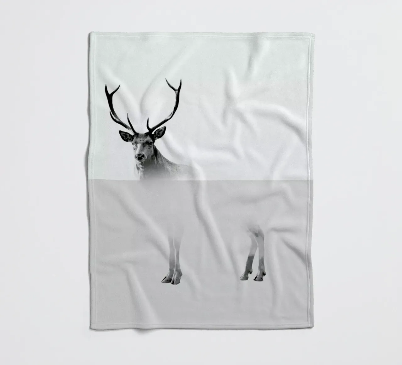 Deer fleecedeken van The Wall Shop