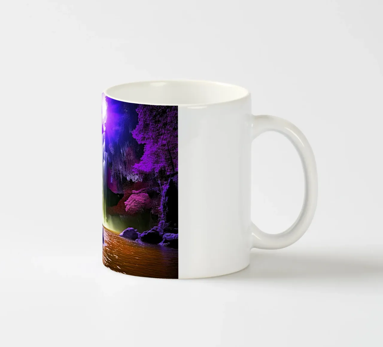 SOGNO MAGICO. Viola tazza in ceramica da Thierry vobmann photography