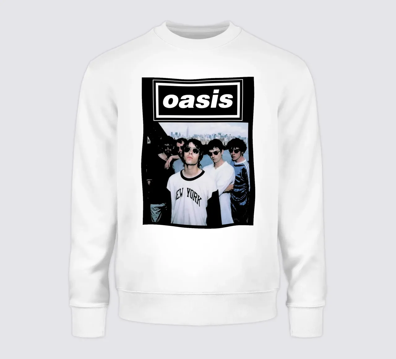 oasis gruppo musicale britpop 7 Art felpa da music soul