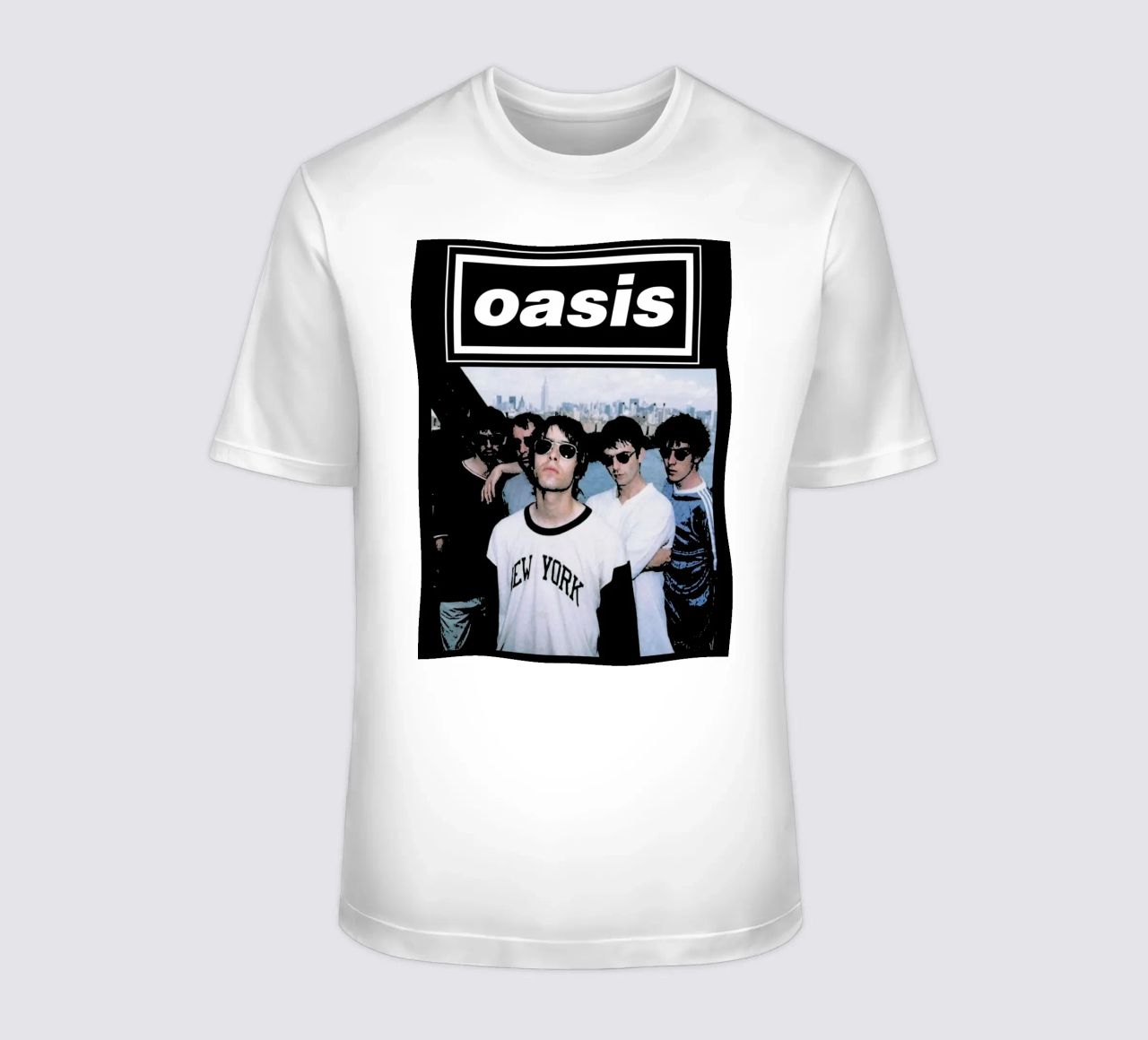 oasis britpop musik band 7 Art T-Shirt von music soul