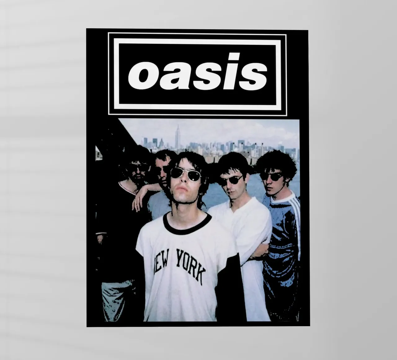 oasis gruppo musicale britpop 7 Art pellicola backlit da music soul