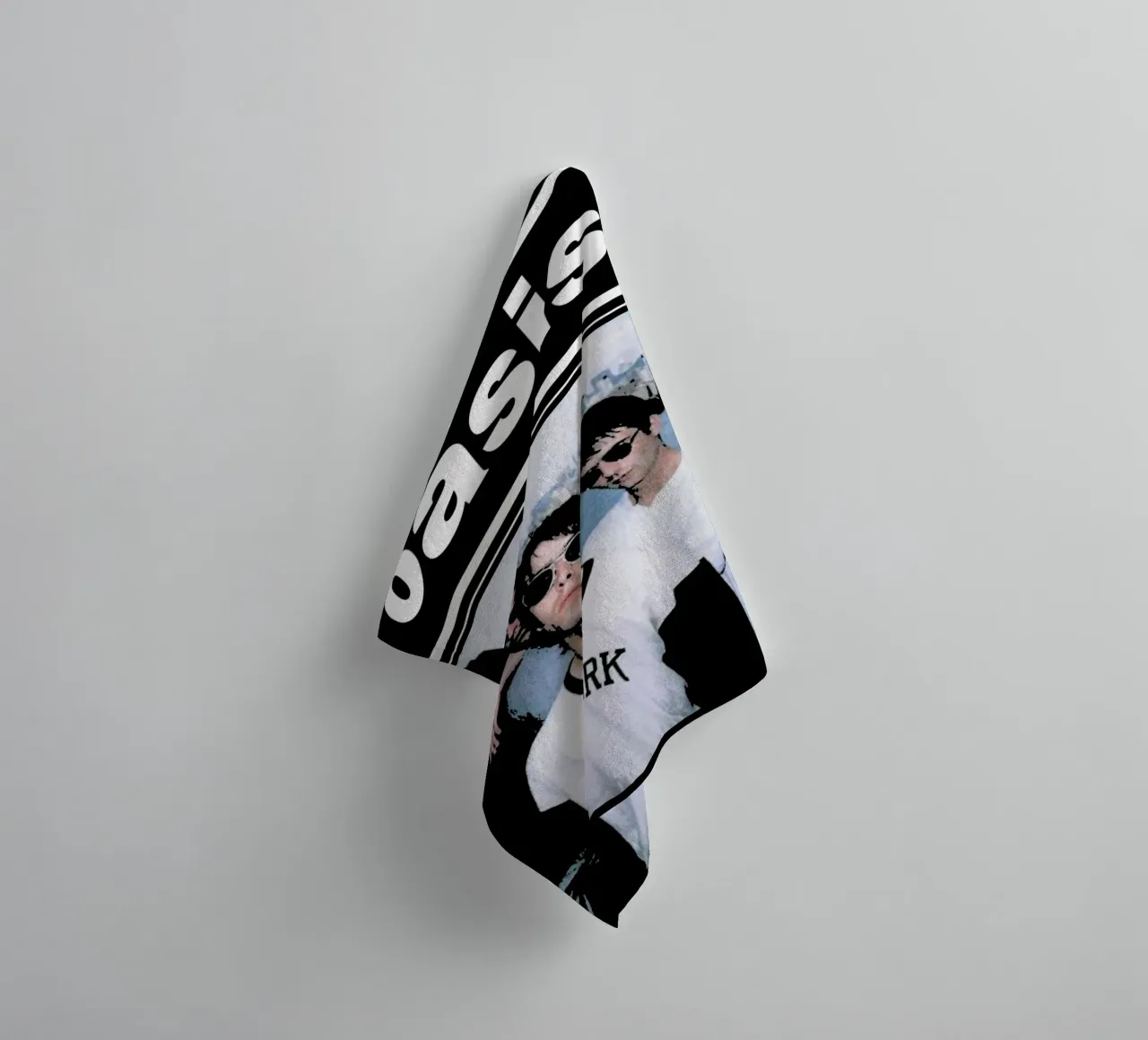 oasis britpop musique groupe 7 Art serviette de bain de music soul