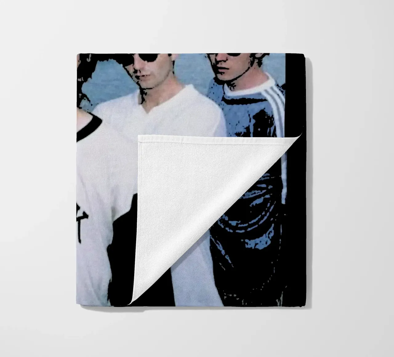oasis britpop musik band 7 Art Strandtuch von music soul