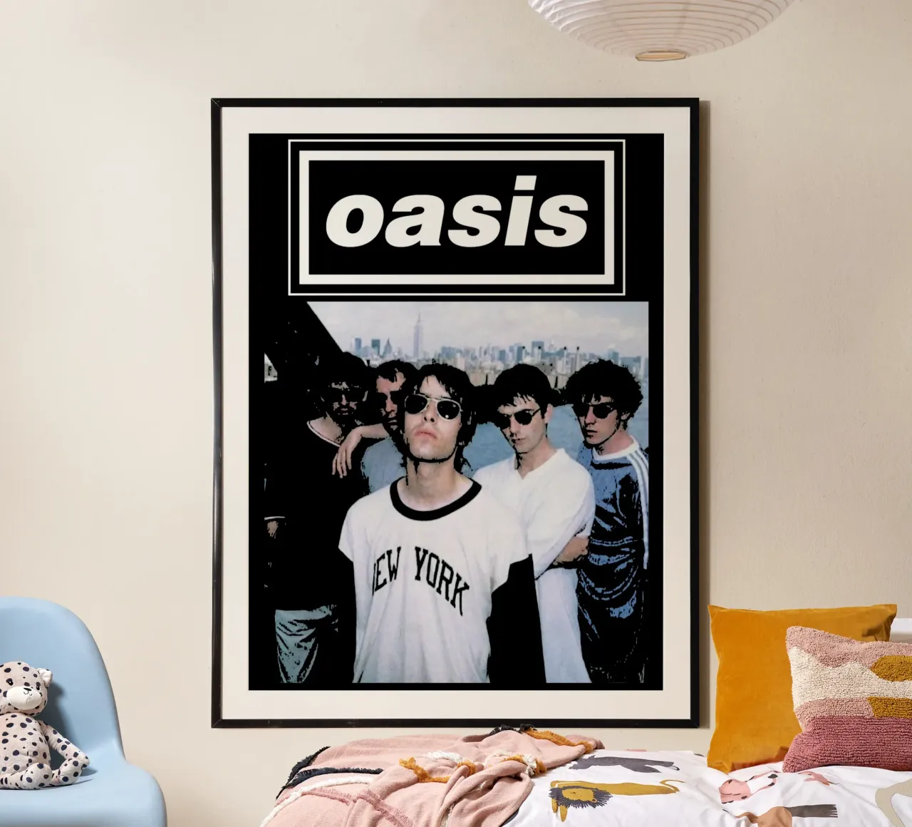 oasis britpop music band 7 Art hahnemühle by music soul