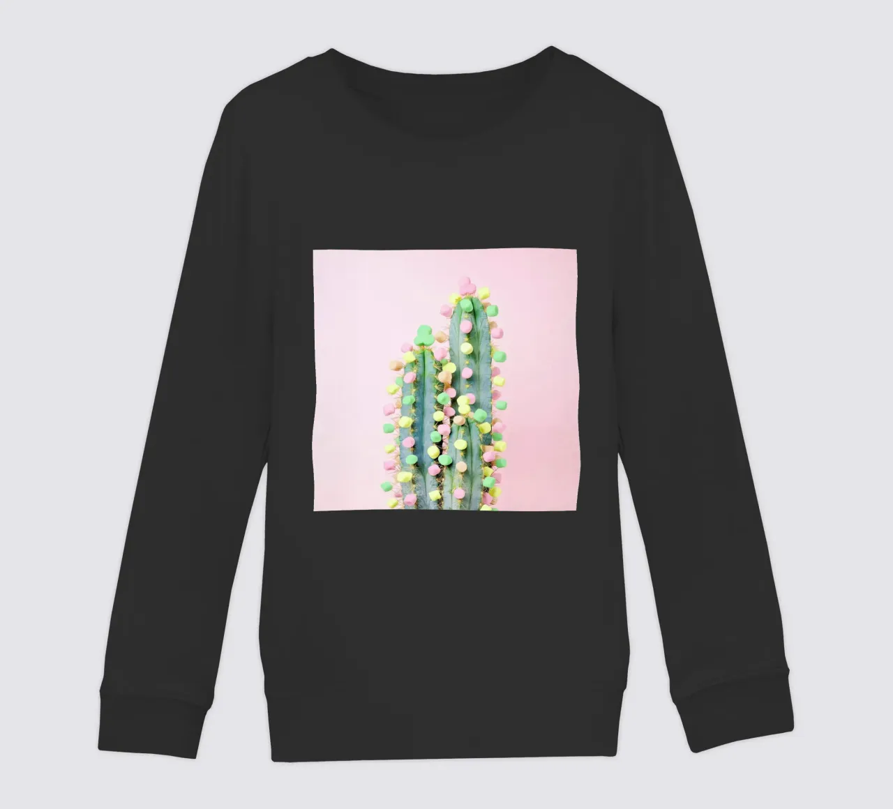 Marshmallow Cactus in Bloom felpa bambino da Juj Winn