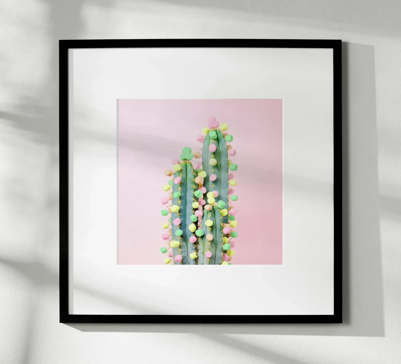 Marshmallow Cactus in Bloom poster da Juj Winn
