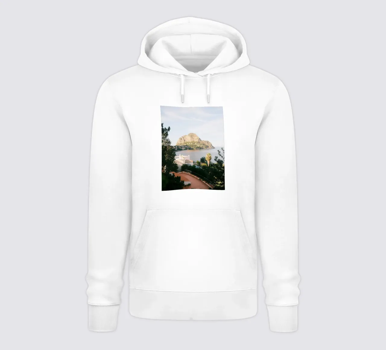 Sicily Rock felpa con cappuccio da FujiPrints
