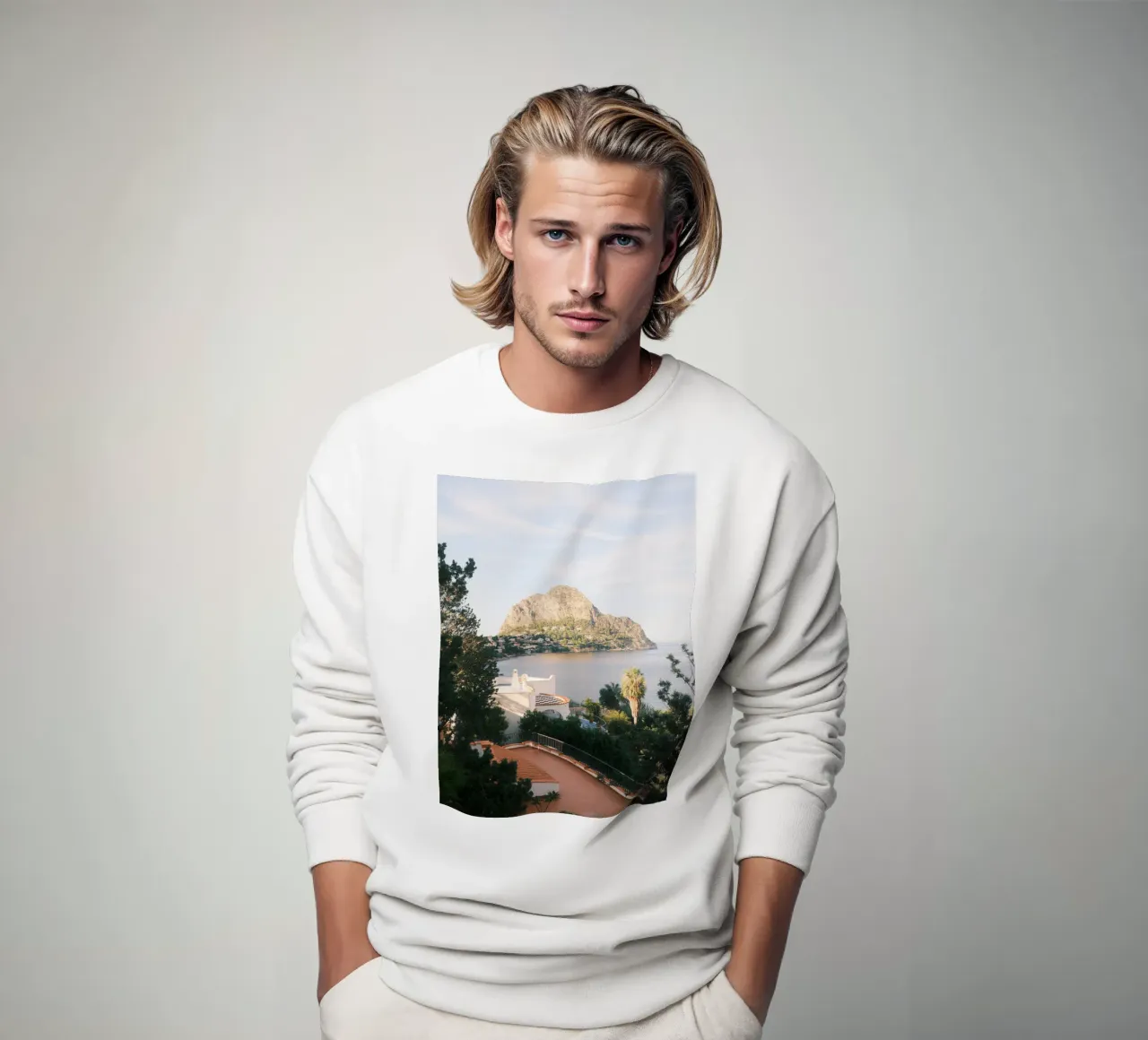 Sicily Rock felpa da FujiPrints