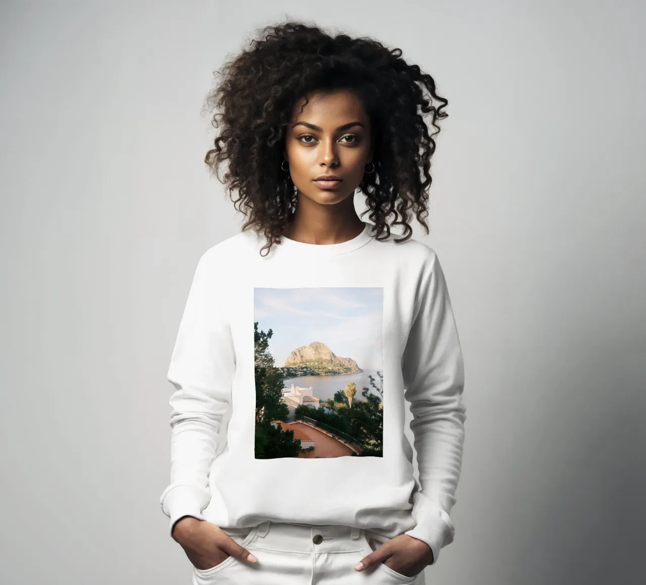 Sicily Rock felpa da FujiPrints