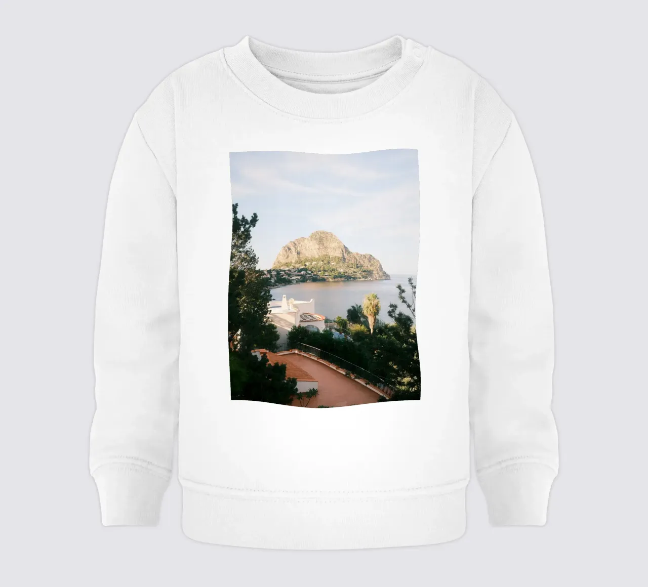 Sicily Rock felpa neonato da FujiPrints