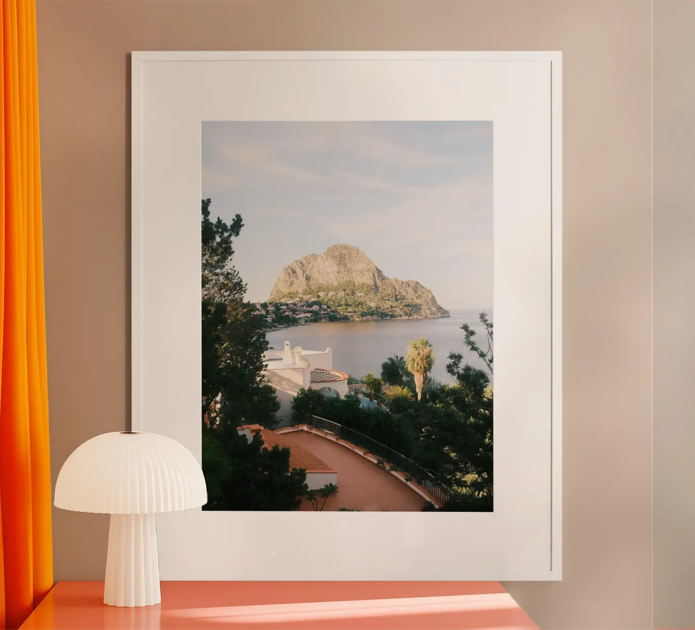 Sicily Rock poster by FujiPrints