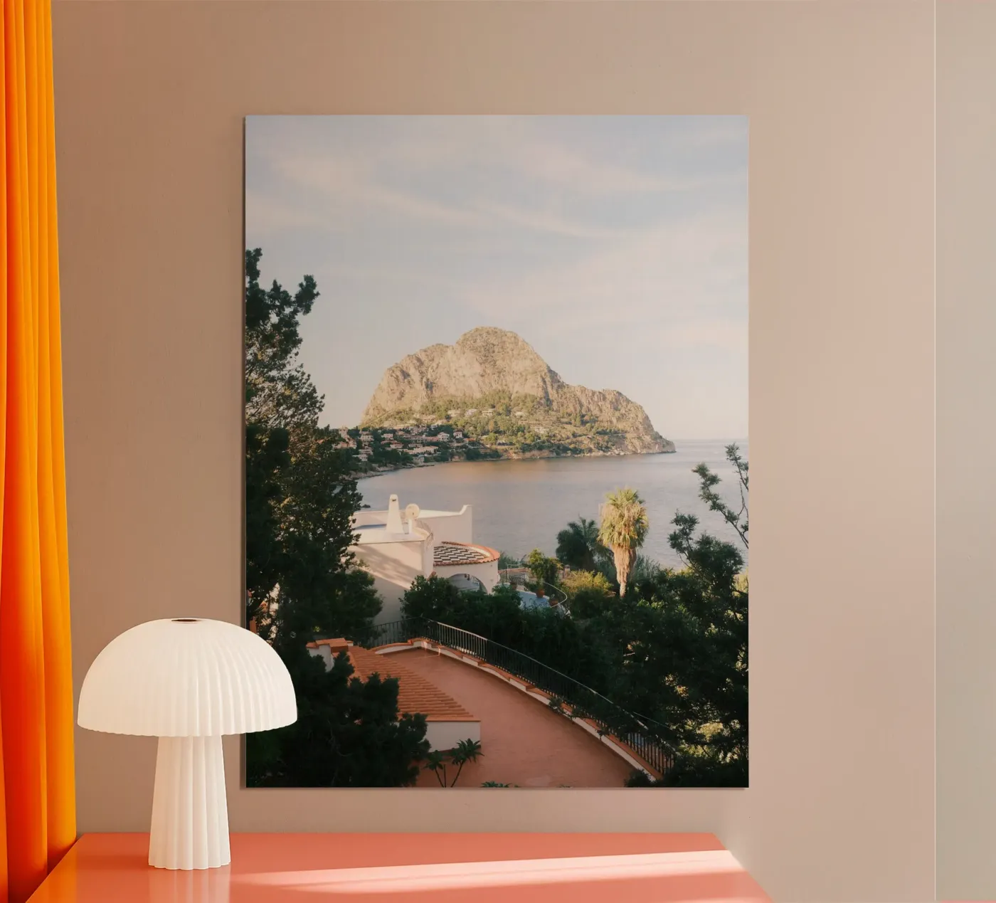 Sicily Rock poster by FujiPrints