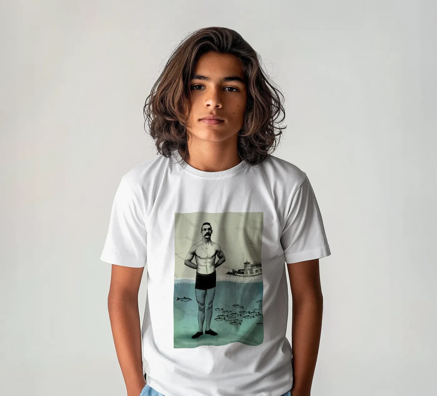 Beachboy kinder t-shirt van Amy & Kurt