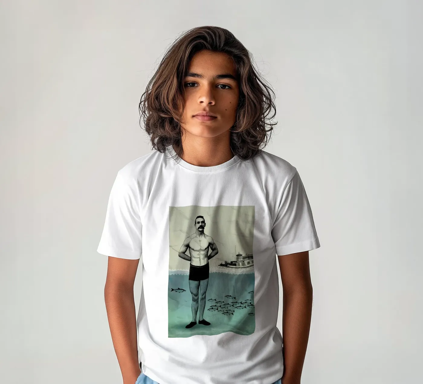 Beachboy kinder t-shirt van Amy & Kurt