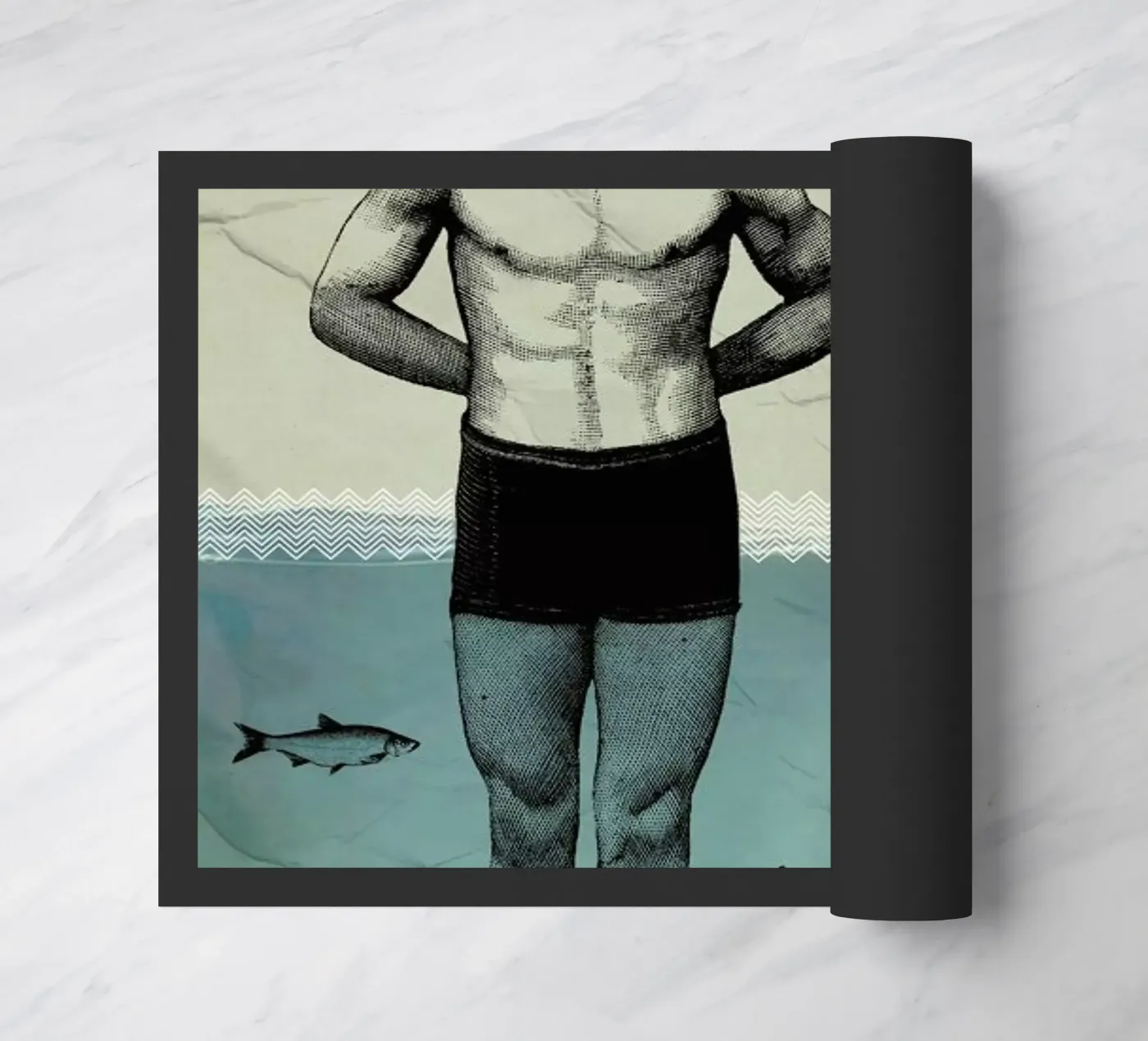 Beachboy doormat by Amy & Kurt