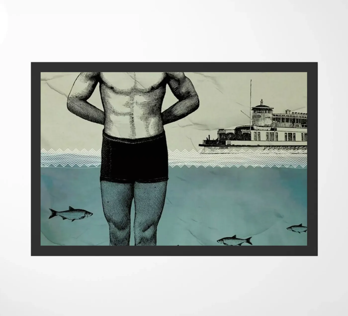 Beachboy doormat by Amy & Kurt