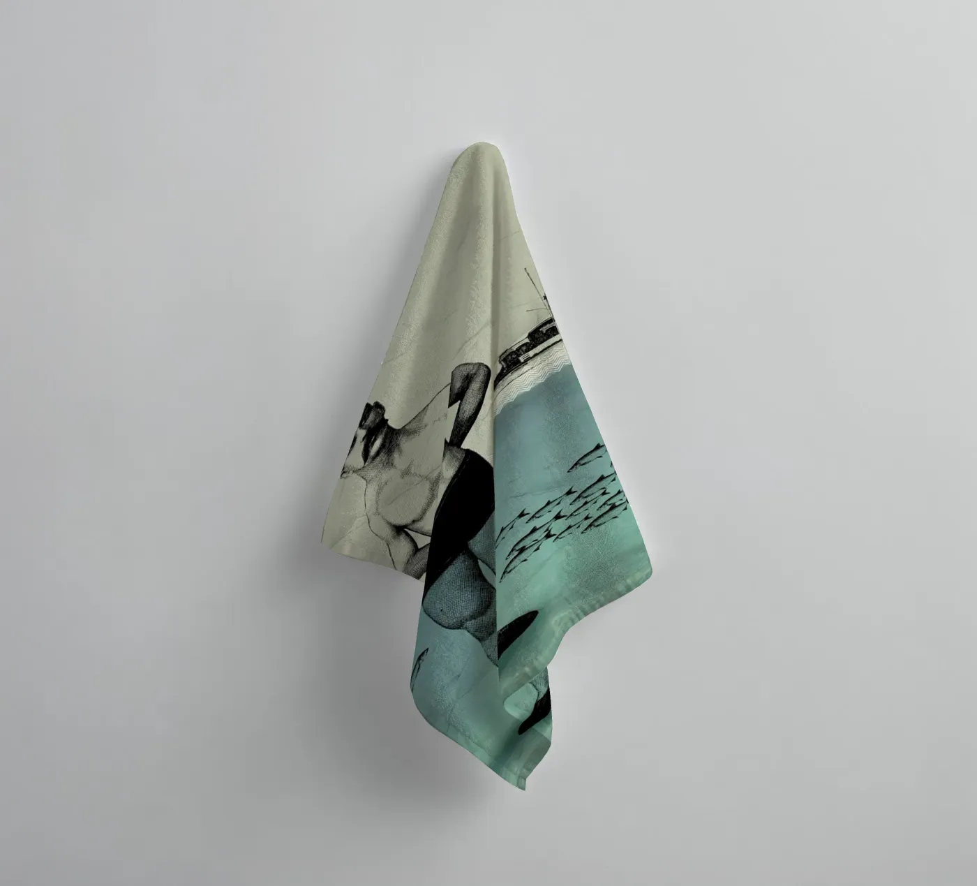 Beachboy towel by Amy & Kurt
