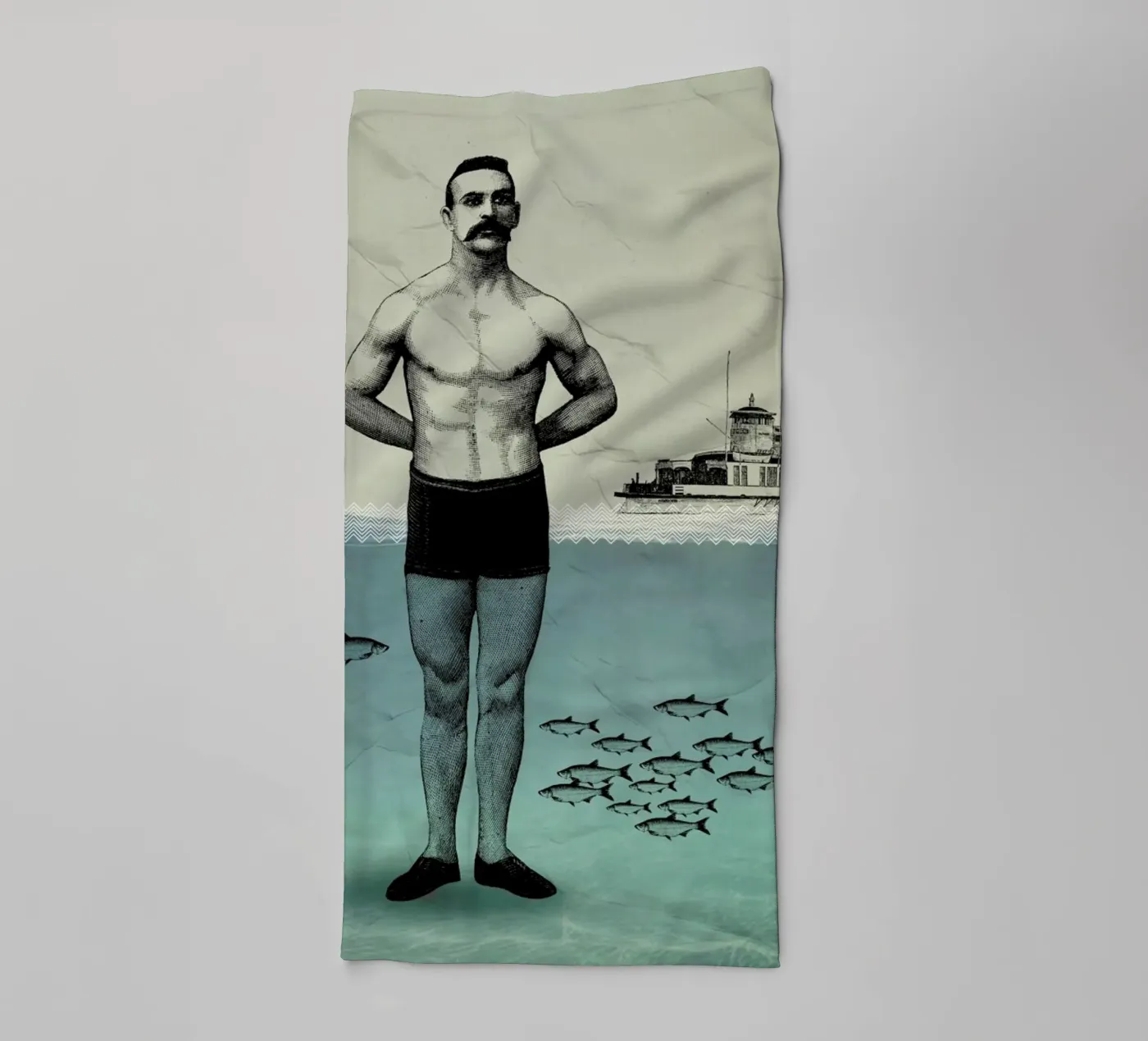 Beachboy towel by Amy & Kurt