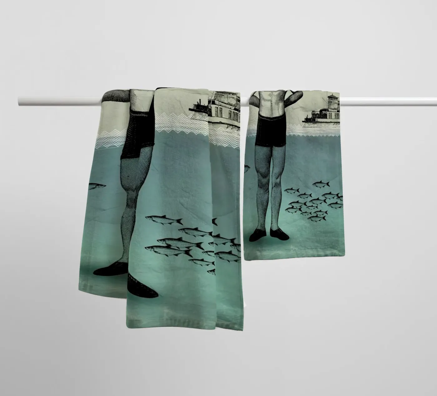 Beachboy towel by Amy & Kurt