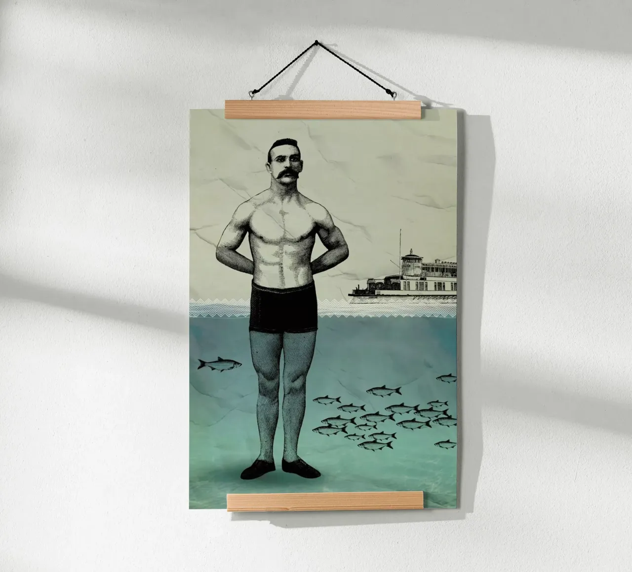 Beachboy Poster von Amy & Kurt