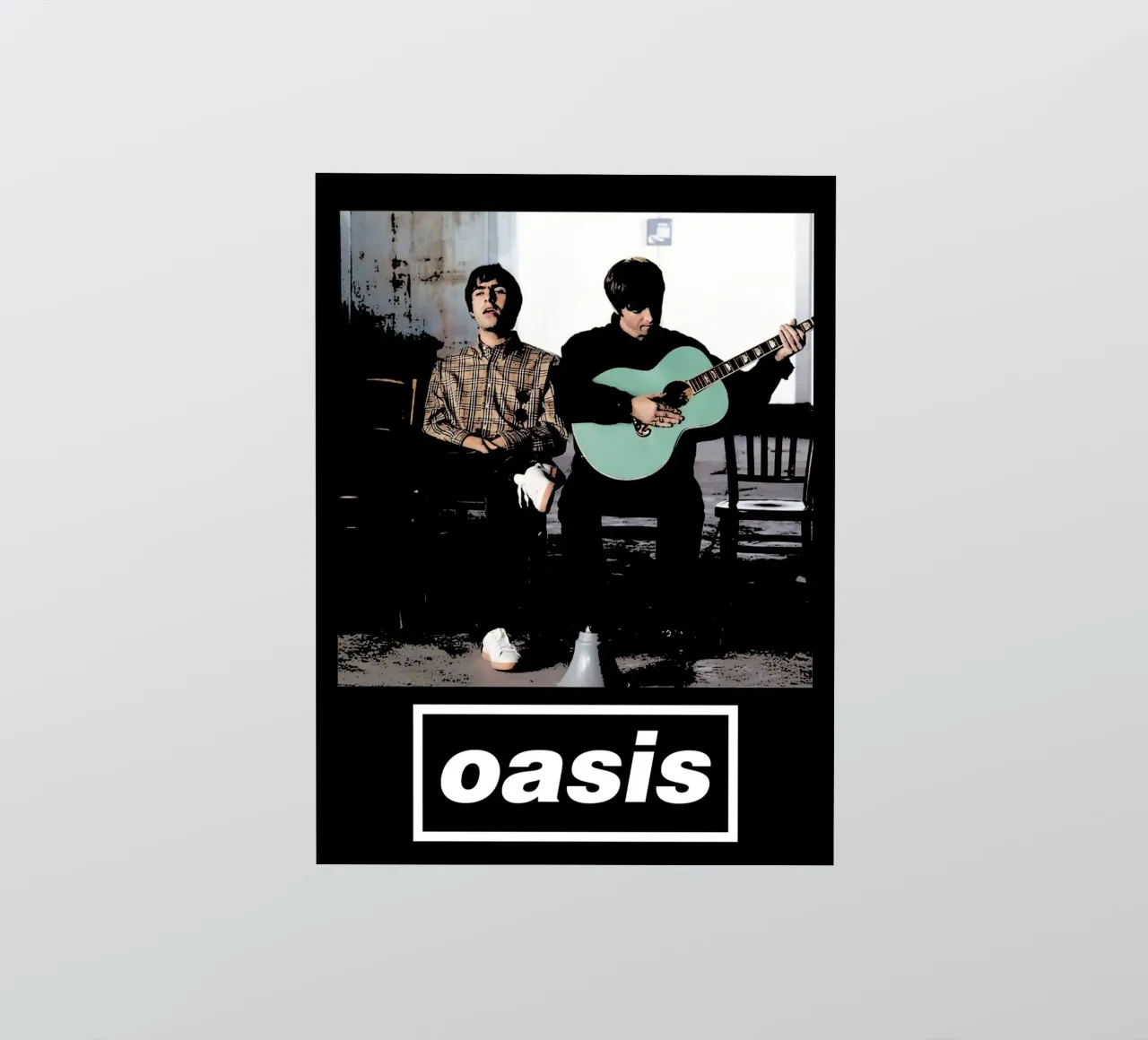 Oasis 6 Art autocollant de music soul