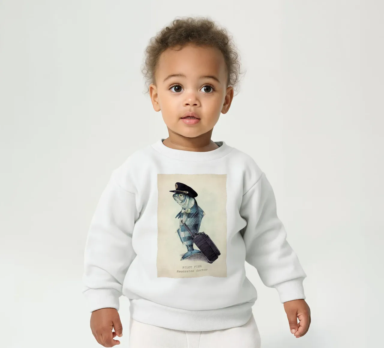 The Pilot felpa neonato da Eric Fan