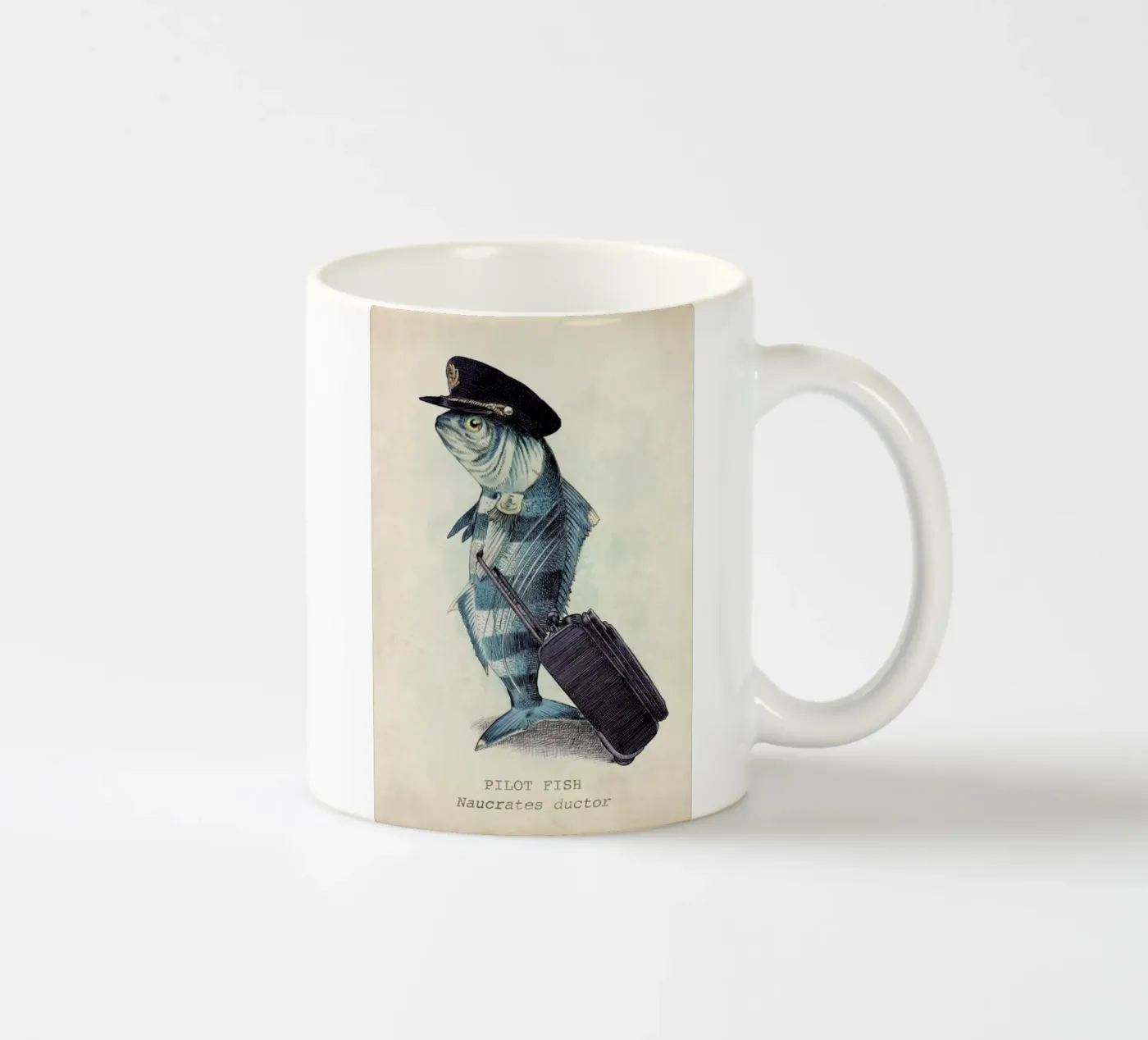The Pilot ceramic mug by Eric Fan
