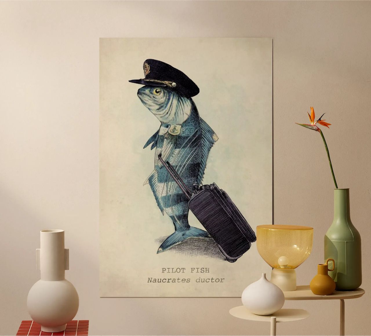The Pilot Poster von Eric Fan