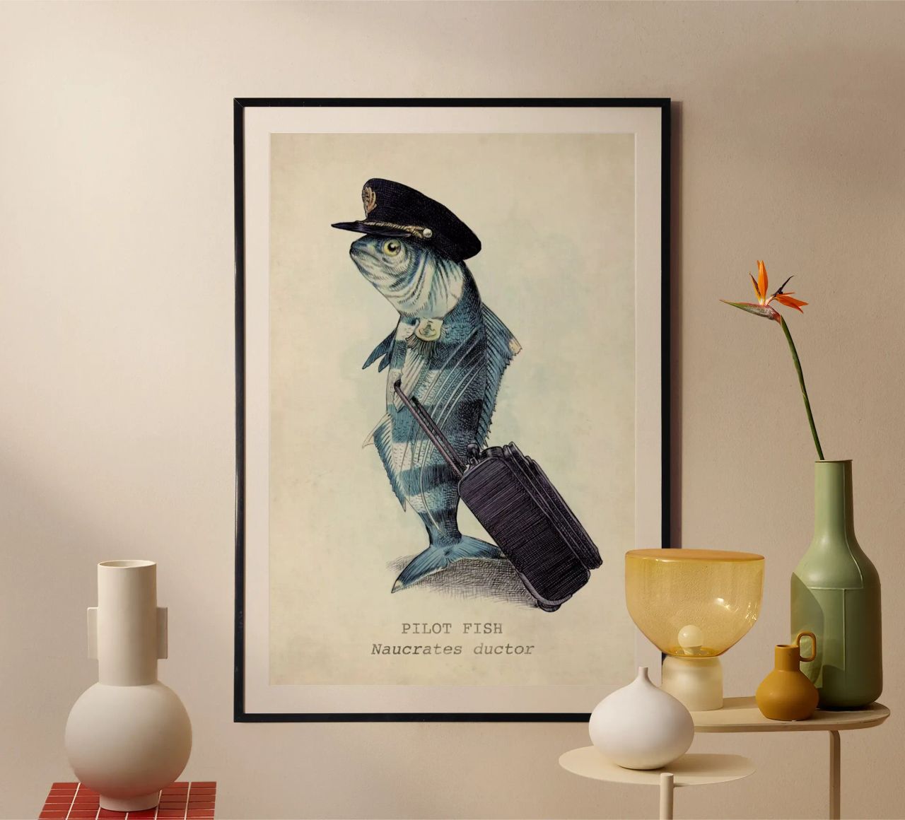 The Pilot Poster von Eric Fan
