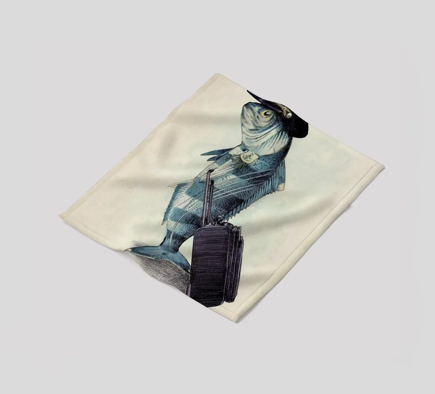 The Pilot Fleecedecke von Eric Fan