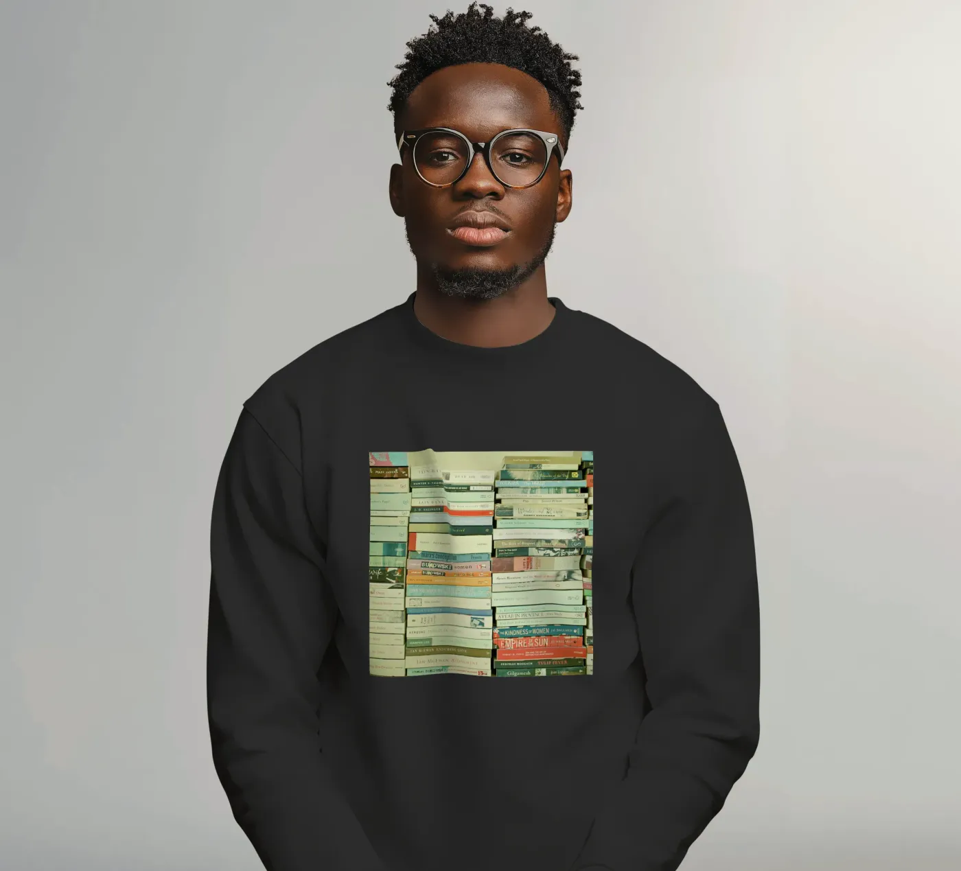 Topo di biblioteca felpa da Cassia Beck Photography