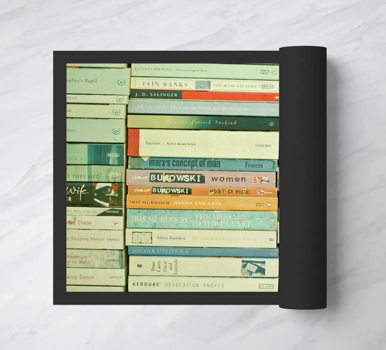 Bookworm doormat by Cassia Beck Photography