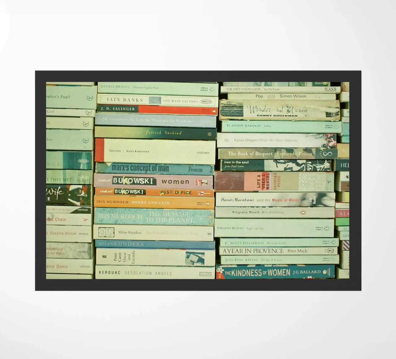 Bookworm doormat by Cassia Beck Photography