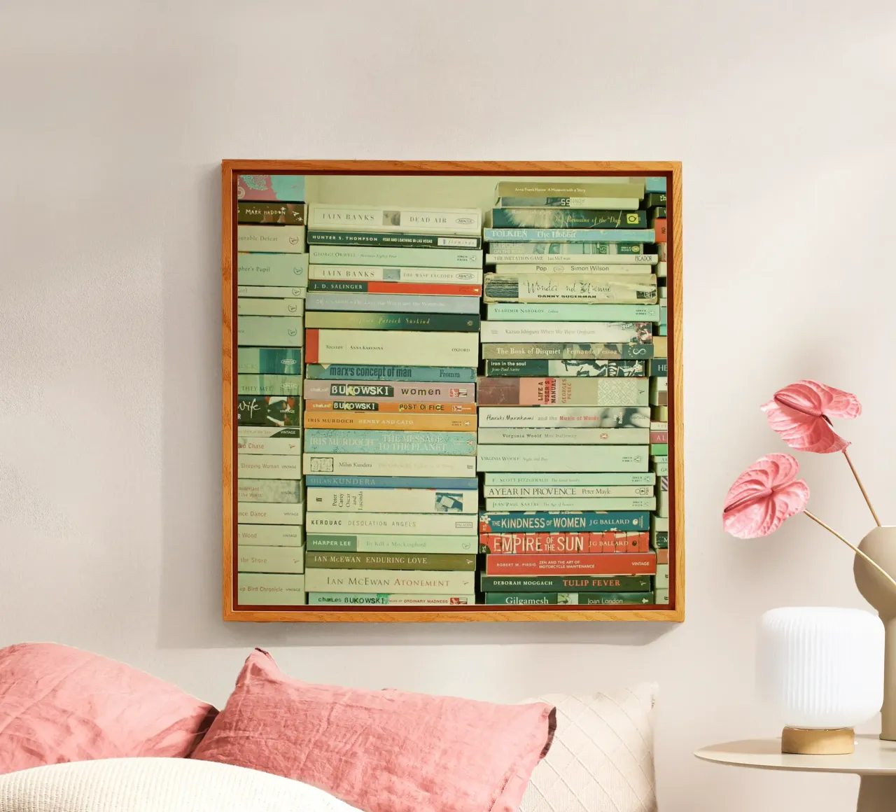 Bookworm acrylic glass by Cassia Beck Photography