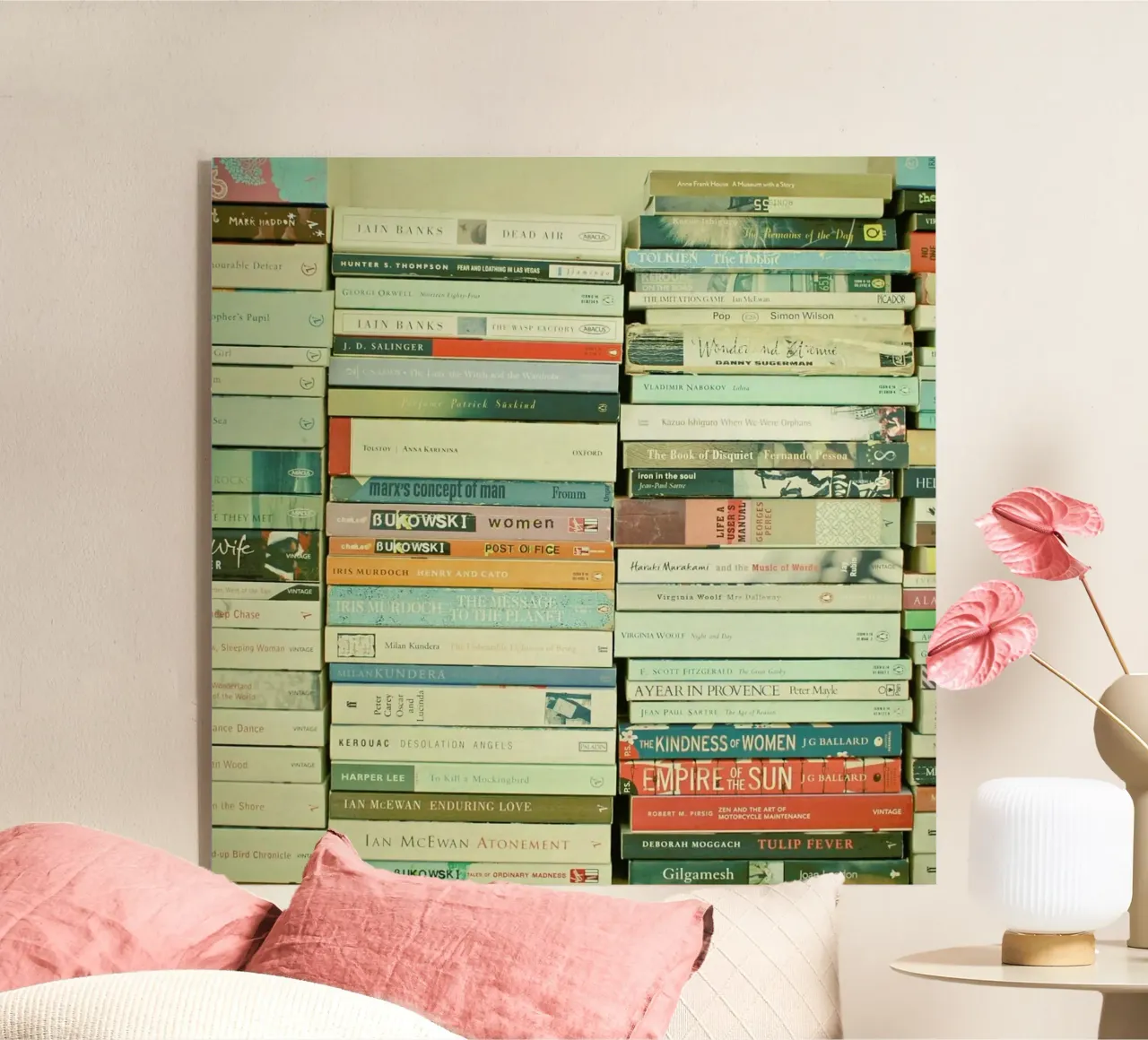Bookworm acrylic glass by Cassia Beck Photography