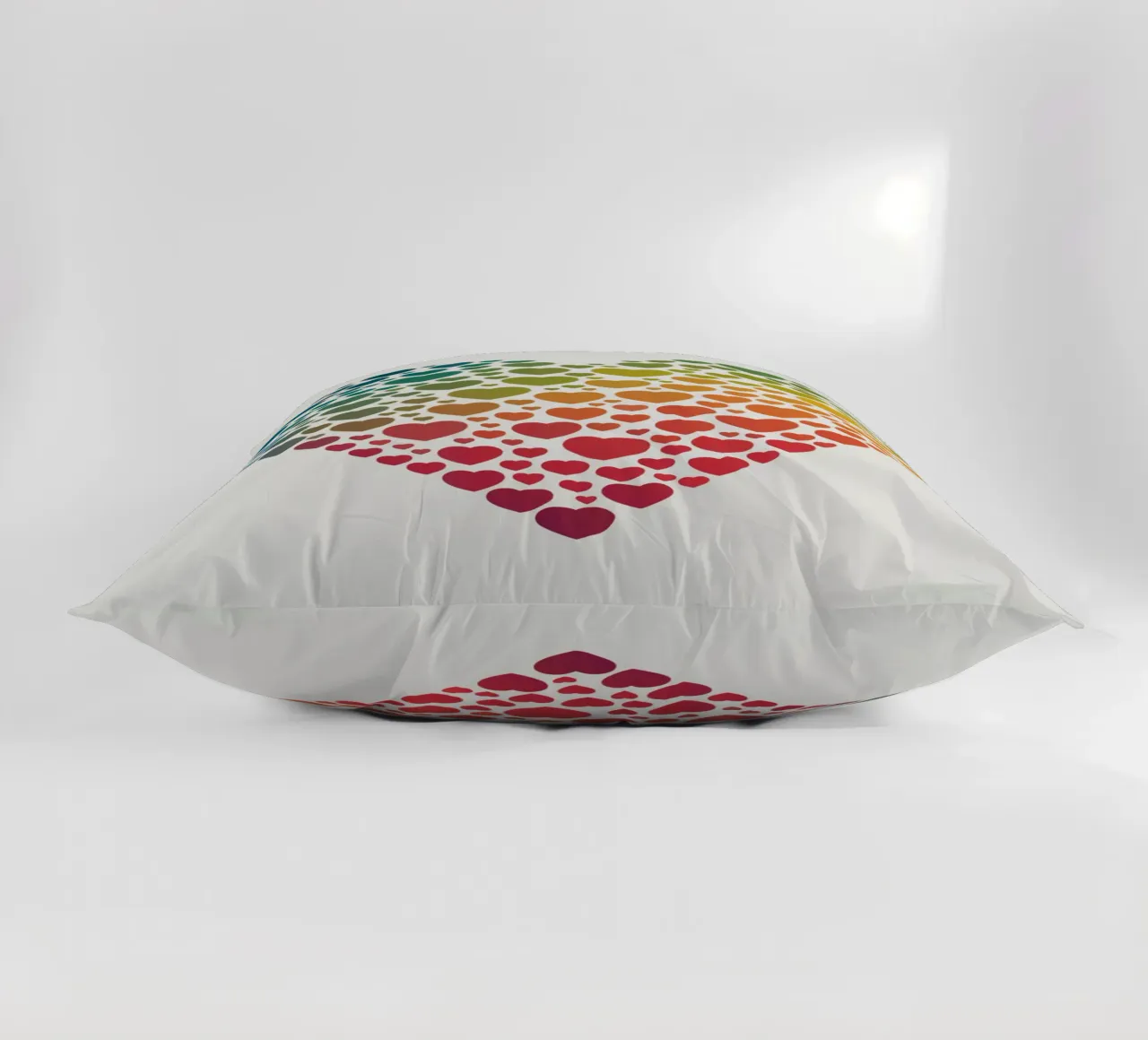 Cuore d'arcobaleno cuscino da logic