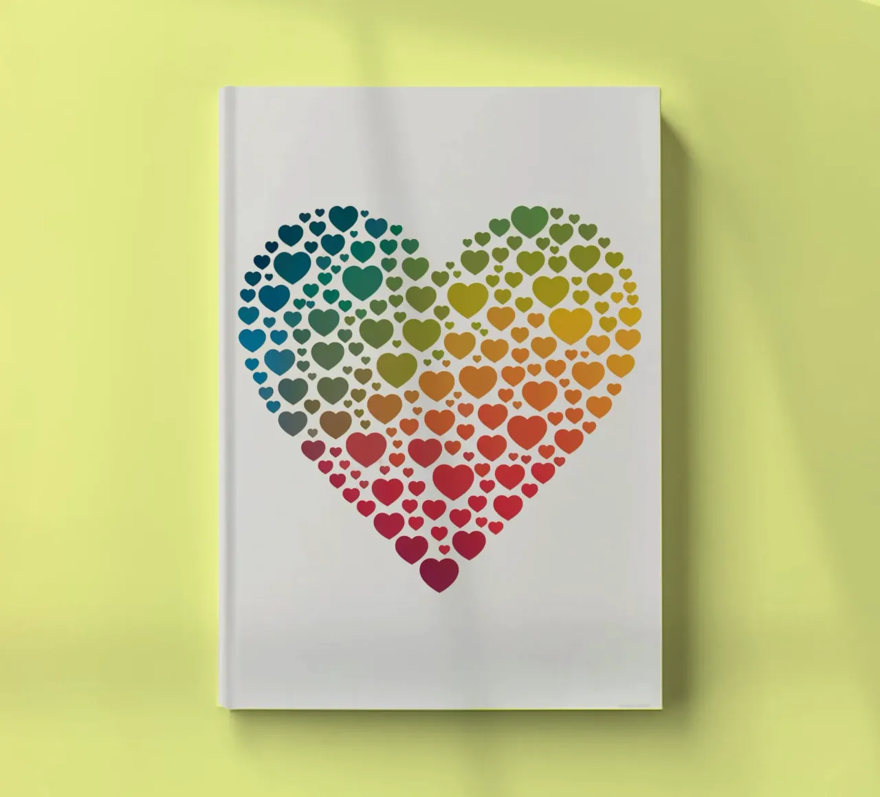Rainbow Heart notebook by logic