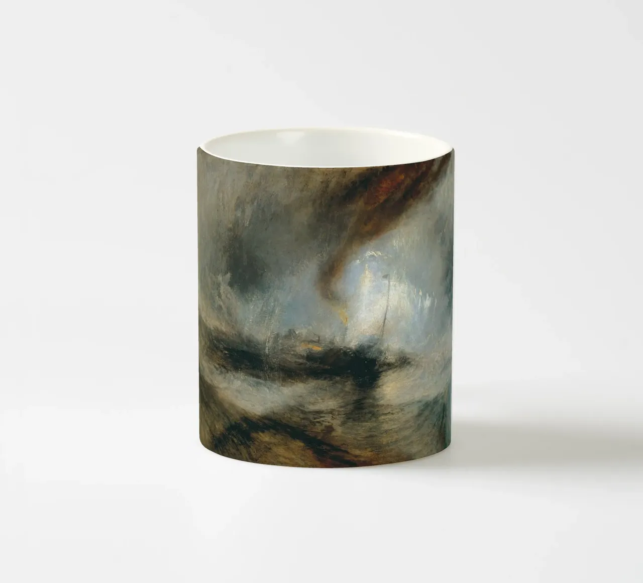 Turner - Tempête de neige, bateau à vapeur au large de l'embouchure d'un port mug en céramique de Timeless Artworks