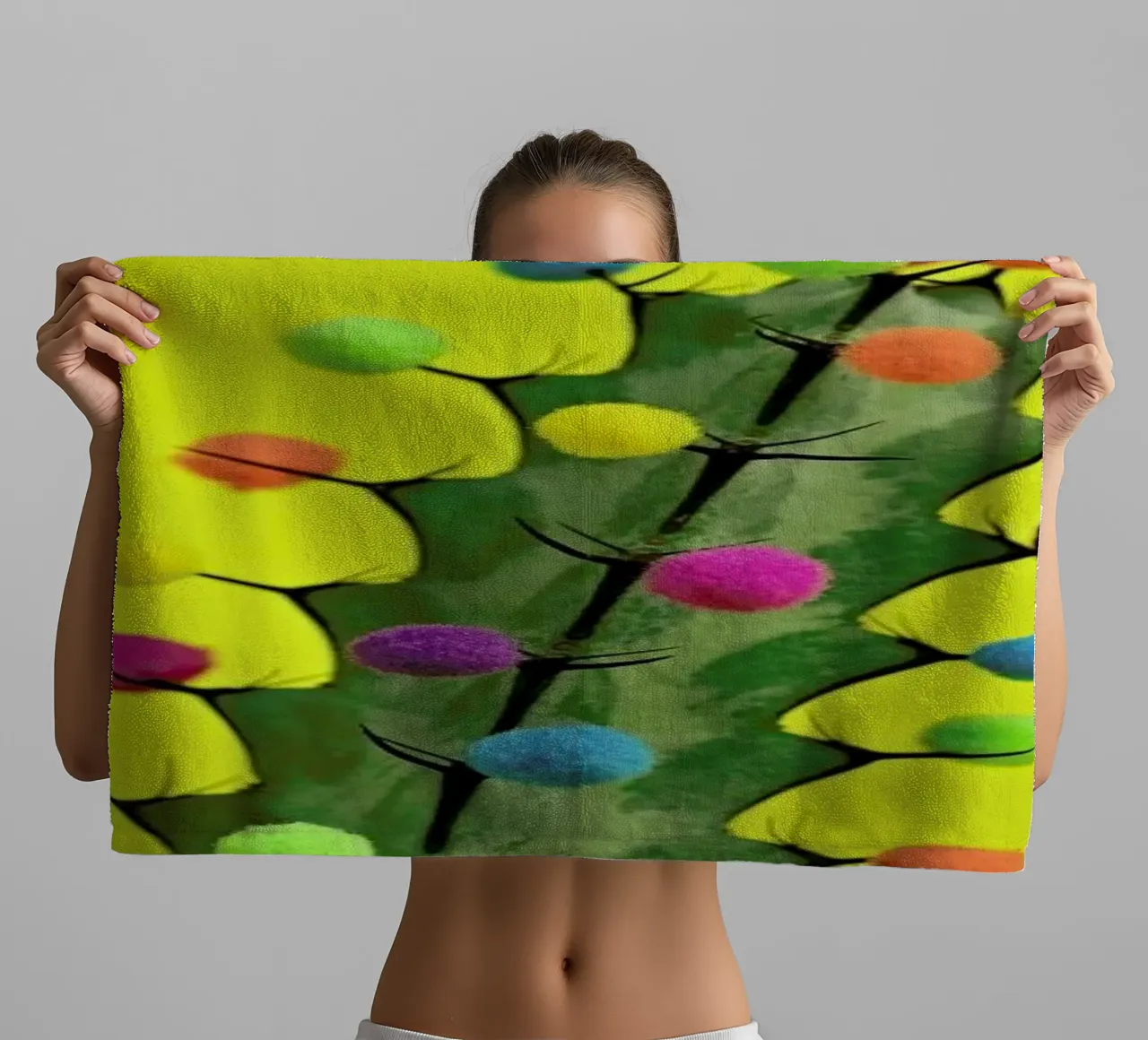 Send in the Clowns asciugamano da bagno da Juj Winn