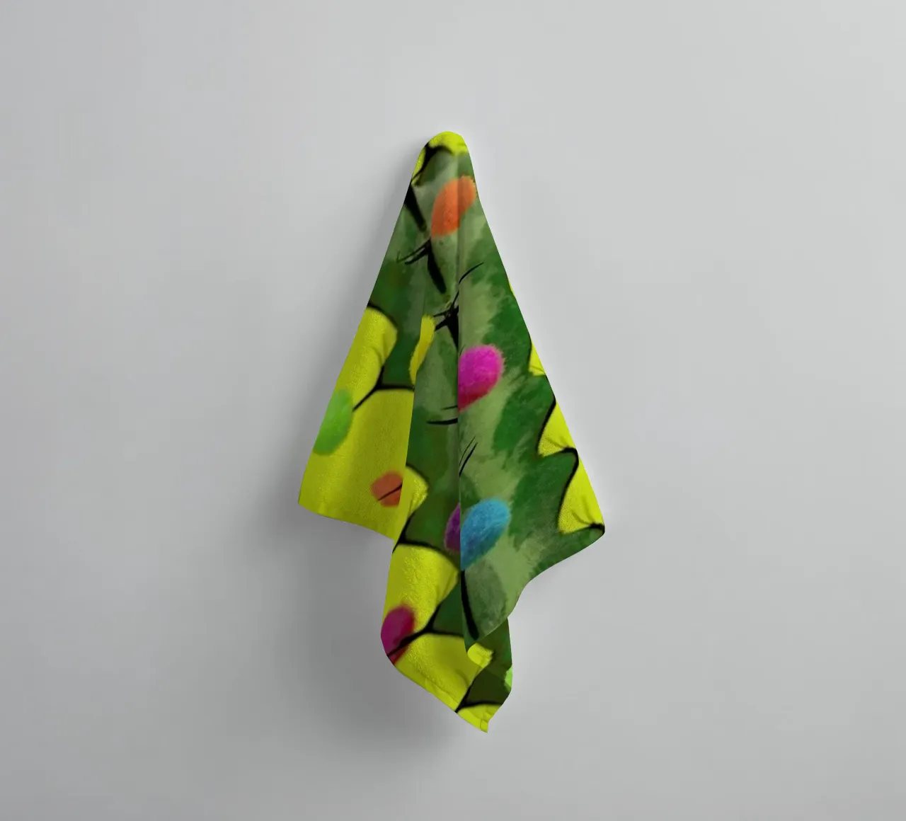 Send in the Clowns asciugamano da bagno da Juj Winn