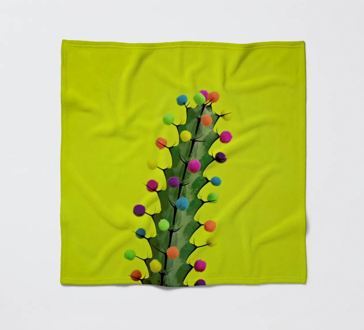 Send in the Clowns fleece blanket by Juj Winn