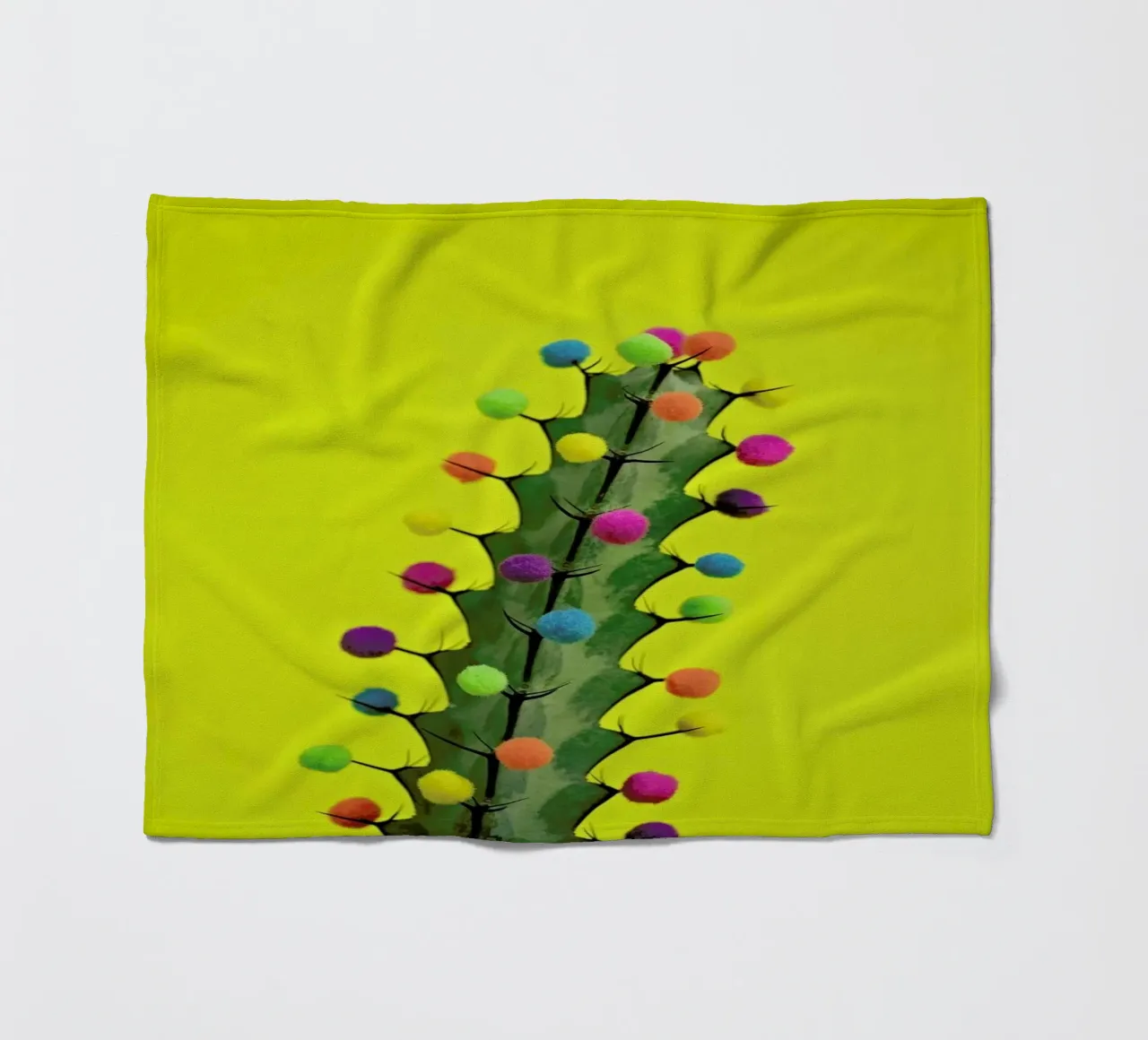 Send in the Clowns fleece blanket by Juj Winn