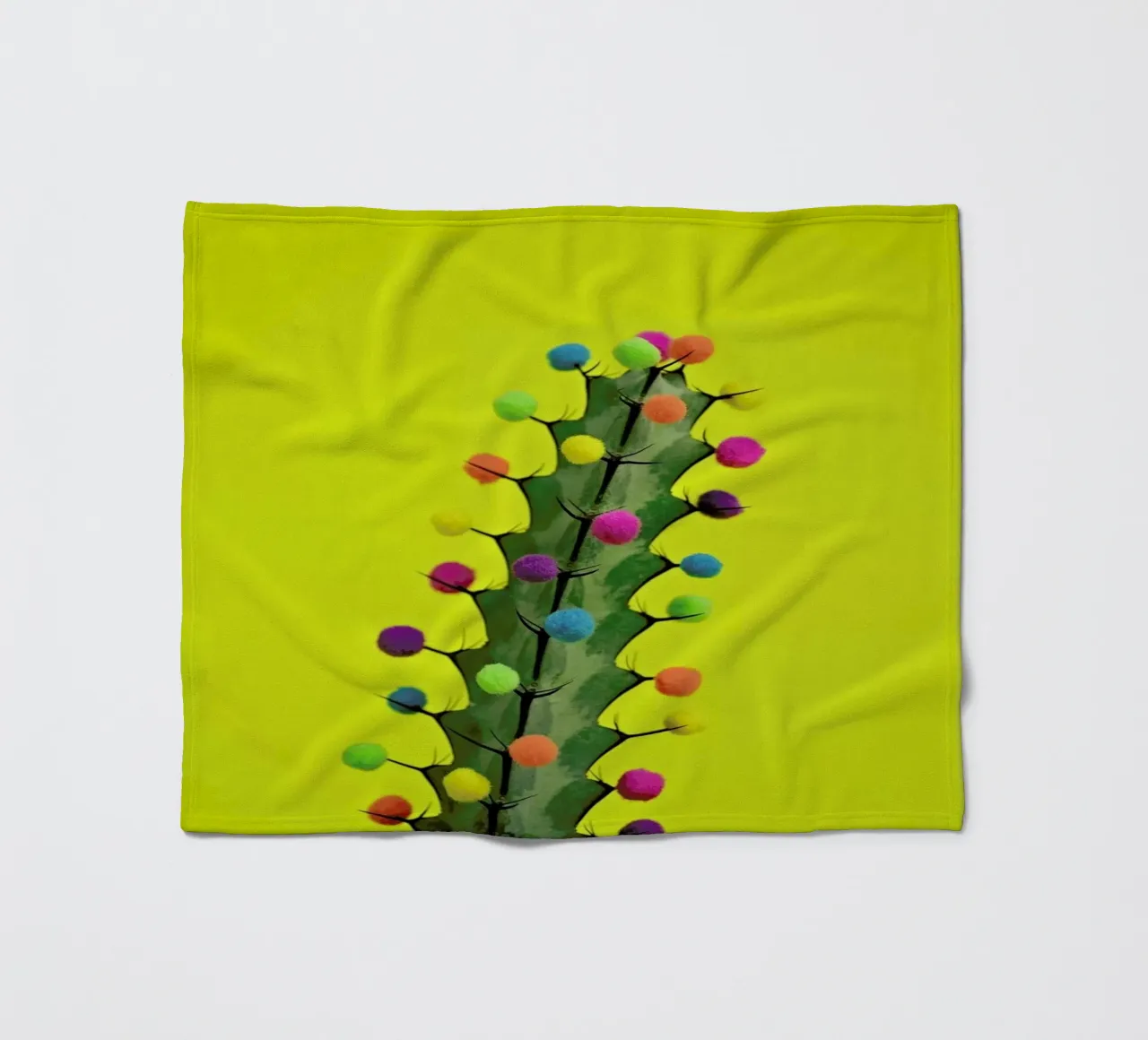 Send in the Clowns fleece blanket by Juj Winn