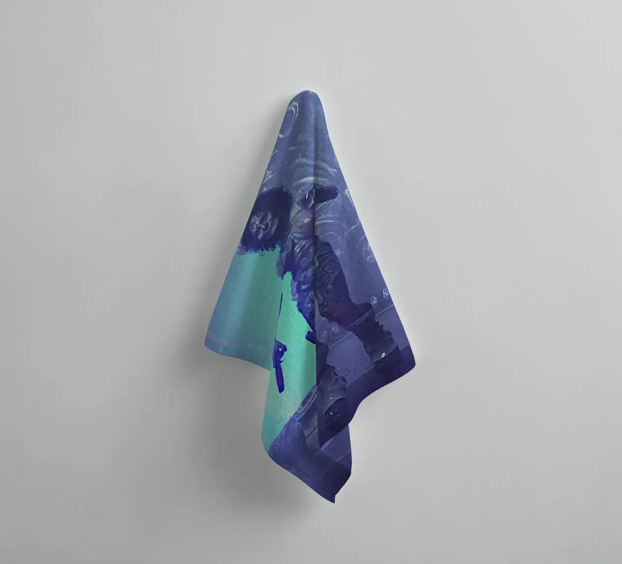 Alien Forever - In The Temple towel by the-witcher