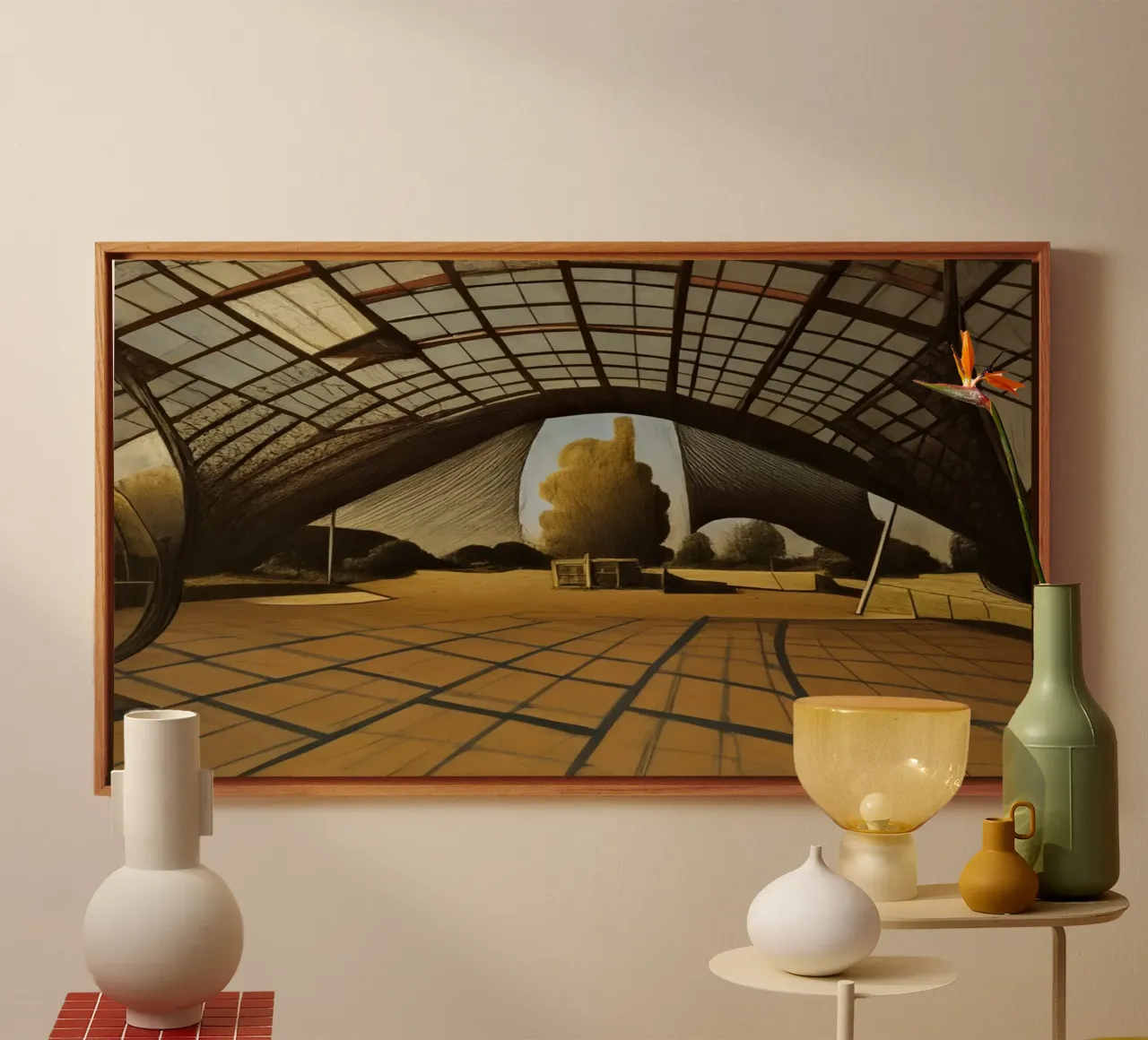 Olympic Park Munich_2 canvas by Impressionismus by LK